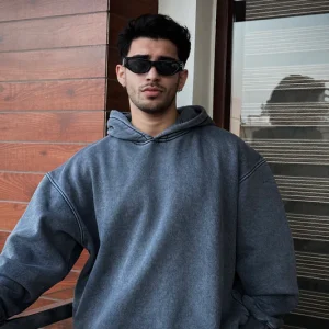 Dark Gray Oversized Hoodie